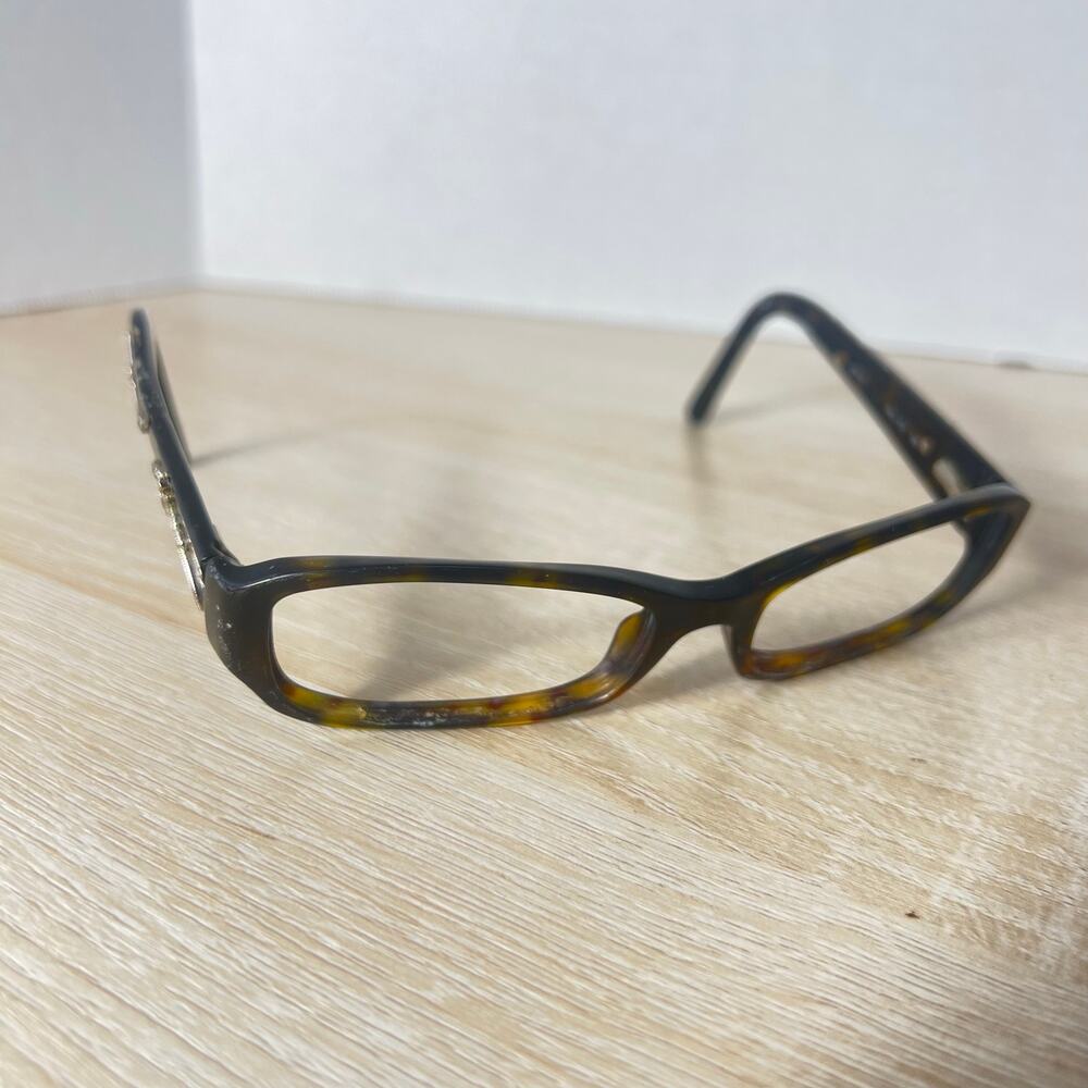 Prada VPR15L 2AU-1O1 Eyeglasses FRAMES ONLY Brown READ DESC 51-16-135